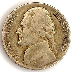 1944-D JEFFERSON WAR NICKEL